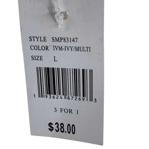 Steve Madden 1” Wide White Leather Belt with Gold Bucket Size Large 34”-38” New - Picture 3 of 11